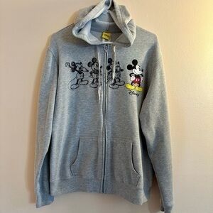 Disney Gray Mickey Mouse Hoodie
